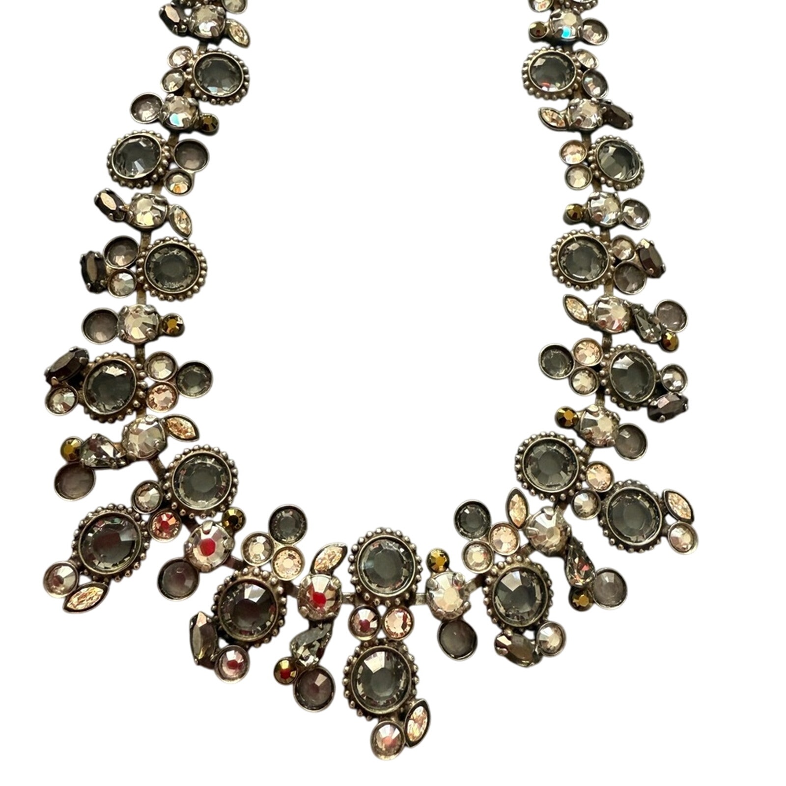 Sorrelli Crystal Silver Tone Necklace